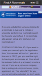 Mobile Screenshot of campusroommates.com